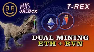 Unlock LHR in NiceHash using T-Rex Dual Mining UPDATED with ETH+RVN | LHR AutoTune and OC Guidance