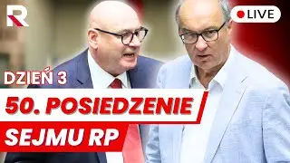 🔴 50 posiedzenie Sejmu RP dzień trzeci 23.01.2026 - Transmisja na ŻYWO z obrad Sejmu 🔴