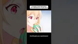 A magical fruit that gives you superpowers if you eat it. #anime #animeweeb #animeedit #youtube