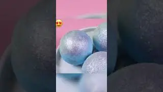 DIY Glitter ✨ Bath Bombs || bathe in Glitter ✨ || Pure satisfaction || #shorts #amazing