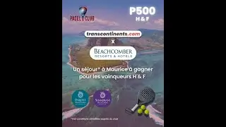 P500 R&eacute;union Padel Club - Janvier 2025 - 1/4 de finale - Drieux/Perez vs Grenier/Roche