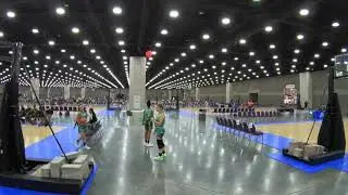 Look At All Of These 🏀 Courts! A Walkthrough of the Kentucky Exposition Center for Run 4 Roses 2021