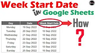 First day of week from any date with weekday function