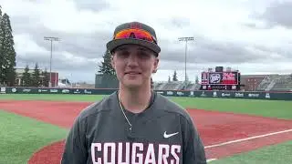 WSU Baseball: Connor Wilford Oregon St. Postgame 3/12/23