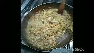 Sotanghon Soup With Breast Chicken And Pancit Canton / Marilou Simogan