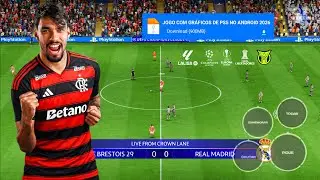 UM NOVO JOGO DE FUTEBOL 2026 COM GR&Aacute;FICOS DE PS4 PARA ANDROID COM LIGAS LICENCIADAS E MODO CARREIRA