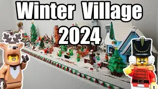 LEGO Winter Village - 2024 Part 2: Finishing the Build