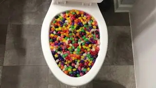 Will it Flush? - Jelly Beans Candy
