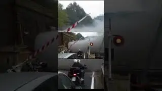 level crossing in Ovada in Italy  old train, #levelcrossing#italy #train