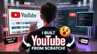 Я создал настоящий клон YouTube с поиском в реальном времени и реальным воспроизведением видео! 🔥...