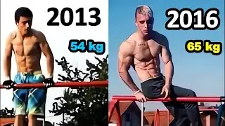 Insane 3 Year Calisthenics Transformation - Zoran Pesterac - From Zero To Hero
