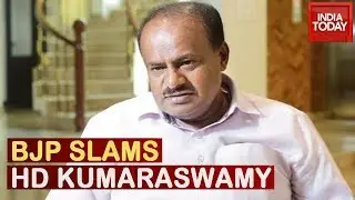 BJP Slams Kumaraswamy Over Claim On Mangaluru Airport Bomb Scare