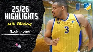 Nick Honor MID-SEASON Highlights 2025/26  | || Cyprus OPAP League || APOEL Nicosia