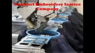 Contract Embroidery Service Company