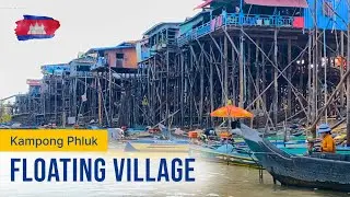 Floating village in Cambodia / Life on the water