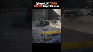 Cyberpunk 2077 SECRET LOCATION Bumper Car Arena  #cyberpunk #gaming #update