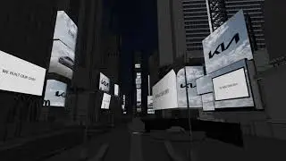 Kia EV6 Time Square - Experiential Content