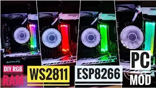 DIY RGB LED WS2811 ARDUINO UNO Simple Project DIY RGB RAM MOD #diy