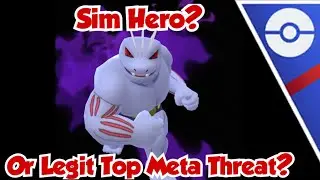 *BUFFED* Shadow Machoke SIM HERO OR LEGIT TOP META THREAT? Great League FT Cradily & Grumpig