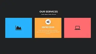 Bootstrap 5 Responsive Services Section Design | Animated Service Section
