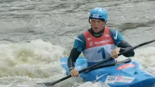 Joe Clarke, Great Britain - Kayak Cross Time Trial / 2025 ICF Canoe Slalom World Cup Prague Czechia