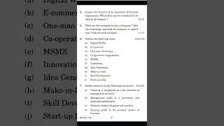 BCOC-132 : Business organisation and management #December 2021#questionpaper