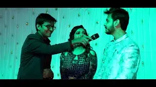 Anchor Tarun choudhary sangeet cermony part 1