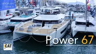 Power 67 - il catamarano ammiraglia della gamma motore della Fountaine Pajot