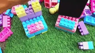 Hasilnya lebih keren bikin dudukan hp dari Lego ASMR #legodiy