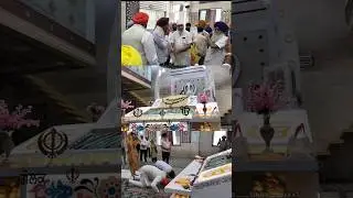 Waheguru Ji Ka Khalsa Waheguru Ji ki Fateh ❤️🙏 #waheguru #vaisakhi #gurudwara #shorts #viral