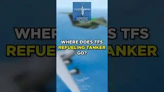 Where Does TFS REFUELING TANKER GO? | Turboprop Flight Simulator | #Shorts