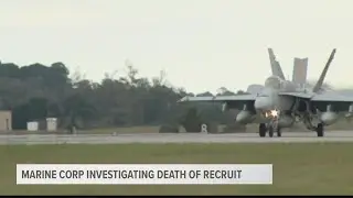 Marine recruit dies at South Carolina's Parris Island