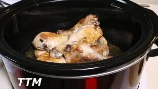 Easy Crock Pot Chicken~How to Cook Frozen Chicken~No Effort Chicken in the Slow Cooker
