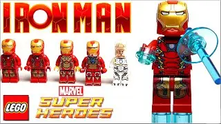 Железный человек LEGO Минифигурки Iron Man моя коллекция