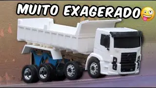 MONTEI UM BOB CA&Ccedil;AMBA MEGA TOYS NO BITRUCK ARQUEADO