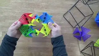 Pinwheel Cube - Shapes in Motion