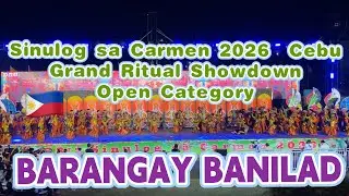 Sinulog sa Carmen 2026 BANILAD Ritual Showdown Carmen Cebu Festival Dance Performance Video