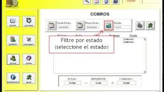 Programa Gesti&oacute;n Tiendas de Ropa (Cobros)