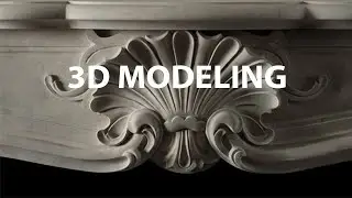 3d modeling of a decorative element