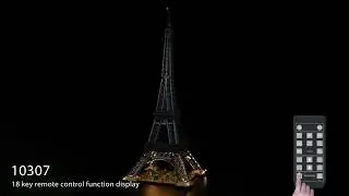 BrickBling Light Kit For LEGO Eiffel Tower 10307
