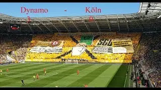SG Dynamo Dresden - 1 FC Köln / 3:0 / Choreo + Stimmung !