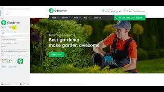 Gardener - Elementor WordPress Theme Installation & Setup