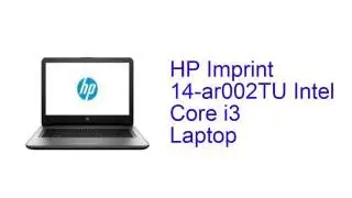 HP Imprint 14-ar002TU Intel Core i3 Laptop Specification