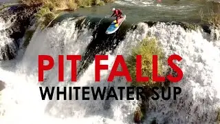 Paddling Boarding Off Waterfalls