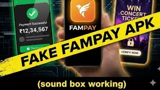 Fake Fampay mod apk by HLMODS | unlimited money 🤑 fake transaction fake Fampay apka download