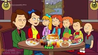 Classic Caillou Misbehaves Indonesia/Grounded (Part 2/7) (S2 EP10)