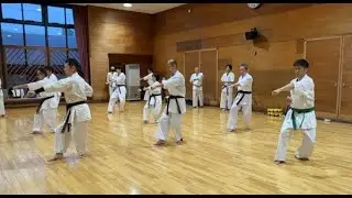 空手倶楽部友和会 250608 練習風景 鶴見スポーツセンター
