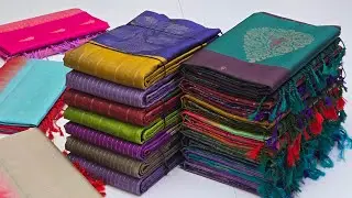 Latest Model Soft Silk Sarees || Online Shopping || Coimbatore Silk || Direct Weaver Price Rain Drop