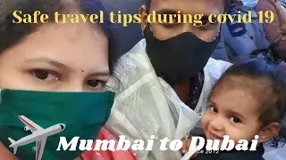 Travel vlog/Travelling with baby during covid 19/safety measures/flying with a baby