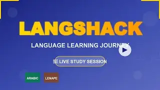 LangShack study session - May 27, 2025 - part 1